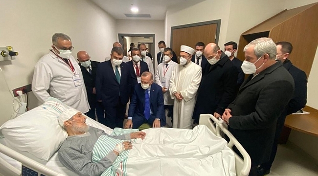 Cumhurbaşkanı Erdoğan'ın ziyaret ettiği kanaat önderi Hafız Abdullah Nazırlı hayatını kaybetti