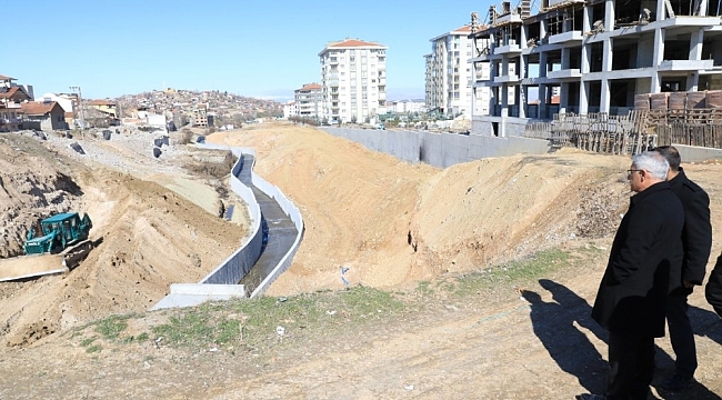Derme Deresi'nde çevre düzenlemesi başladı