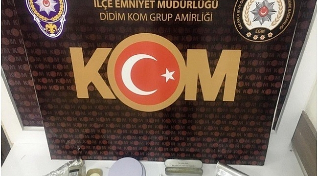 Didim'de uyuşturucu operasyonu