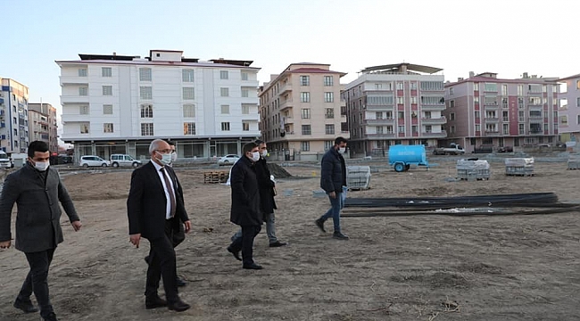 Dilucu şehitleri anıt parkında çalışmalar devam ediyor