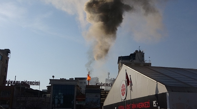 Diyarbakır'da ocak başında meydana gelen yangın, paniğe neden oldu