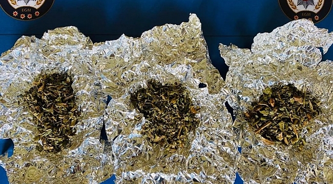 Durumundan şüphelenilerek durdurulan araçtan 15 gram uyuşturucu madde ele geçirildi