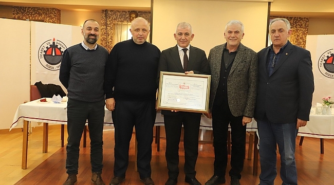 Düzce TSO iki sınıf atlayarak A oldu