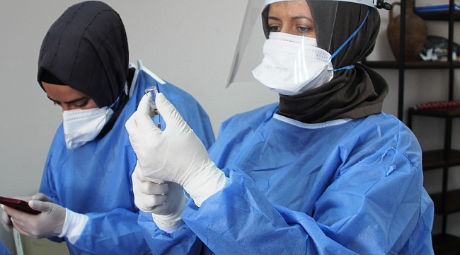 Düzce'de 2 bin 877 kişiye 2. doz Covid-19 aşısı vuruldu