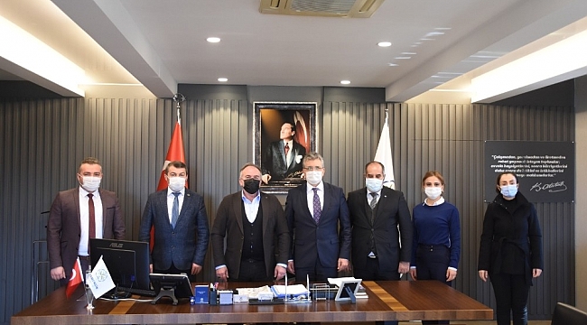 Edremit Belediye Başkanı Arslan, Başkan Öndeş ile görüştü