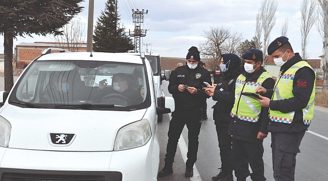 Emniyet ve jandarmadan ortak asayiş uygulaması