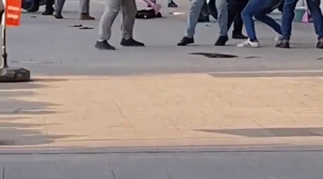 Esenyurt'ta meydan kavgası kamerada