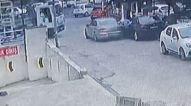 Esenyurt'ta polisle hırsız arasında filmleri aratmayacak kovalamaca kamerada