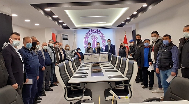 Esnaf ve Sanatkarlar Odasından destek
