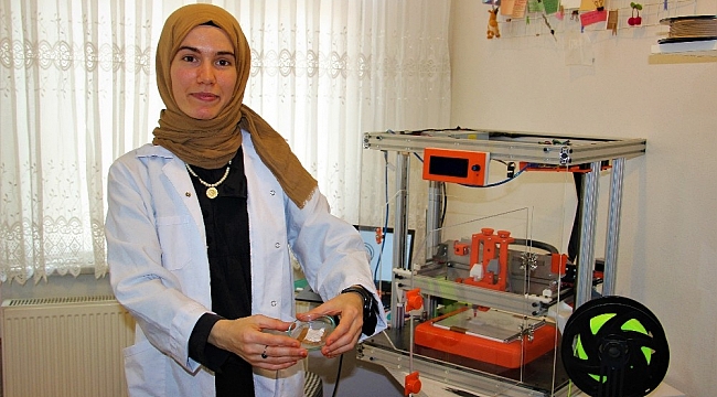 Evindeki laboratuvarda geliştirdiği cihaz hastalıklara umut olacak
