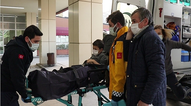 Evine giderken sokak köpeğin saldırdığı çocuk dehşeti yaşadı