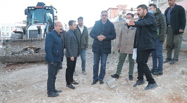 Eyyübiye'ye şelale ve park yapılıyor
