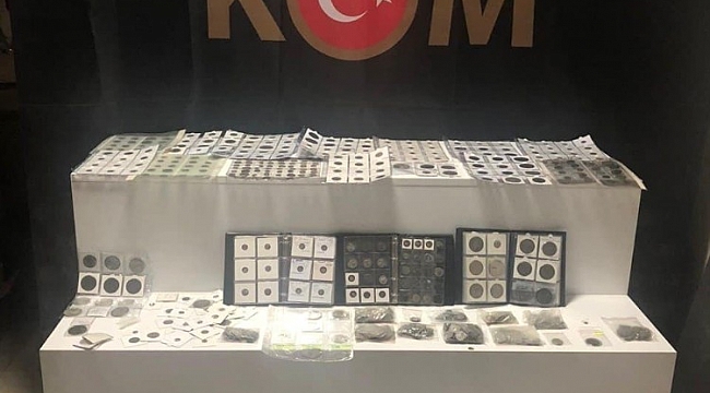 Fethiye'de tarihi eser operasyonu