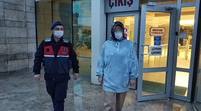 FETÖ'den 6 yıl 3 ay hapis cezasına çarptırılan kadın tutuklandı