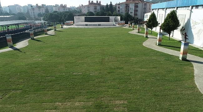 Gaziemir'in festival alanı yeni yüzüne kavuştu