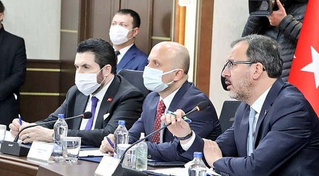 Gençlik ve Spor Bakanı Kasapoğlu Ağrı'da