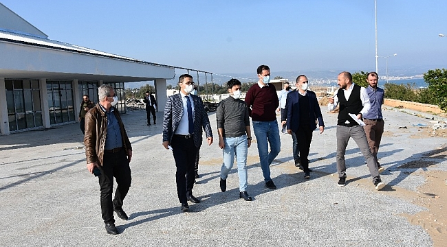 Genel Müdür Topoğlu, Mersin'de incelemelerde bulundu