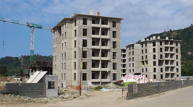 Giresun'un yapı izin istatistikleri açıklandı