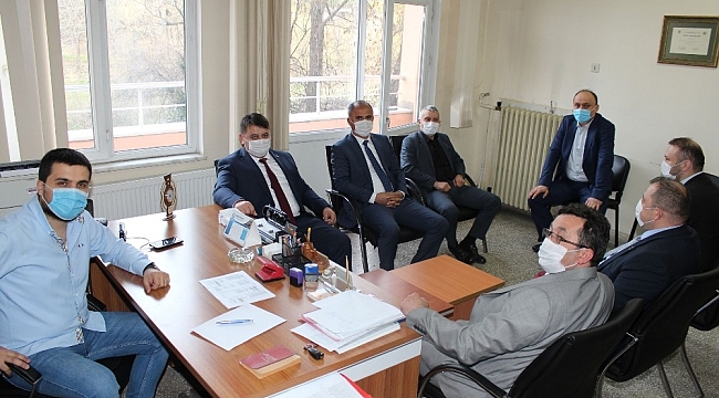 GMİS Yönetim Kurulu'ndan, Amasra'da madenciye hayırlı olsun ziyareti