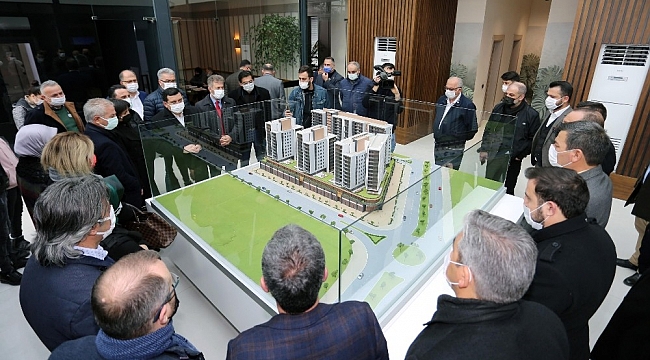 Gülveren'de kentsel dönüşüm dairelerinin anahtar teslimi 23 Nisan