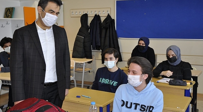 Gümüş'ten "destekleme yetiştirme kurslarına" ziyaret