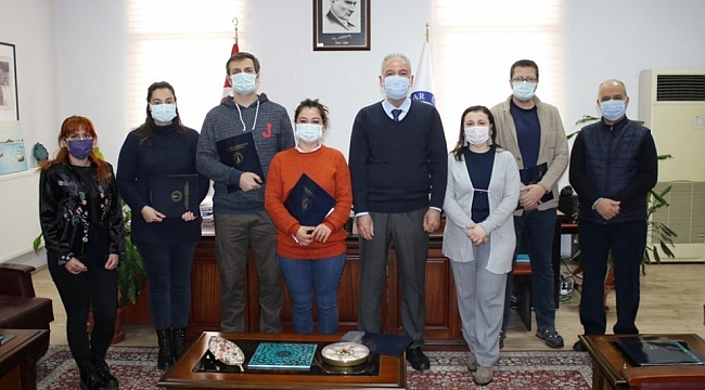 Güzel Sanatlar Fakültesi'nde Akademik Teşvik Ödülleri