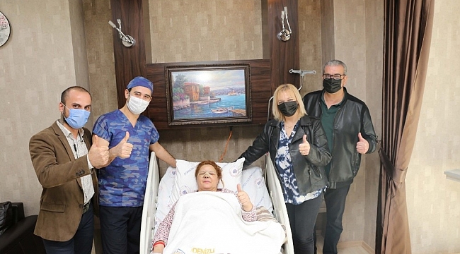 Güzelleşmek için Fas'tan Denizli'ye geldi