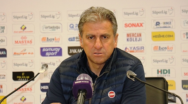 Hamza Hamzaoğlu: "Son vuruşlarda etkili olamadık"