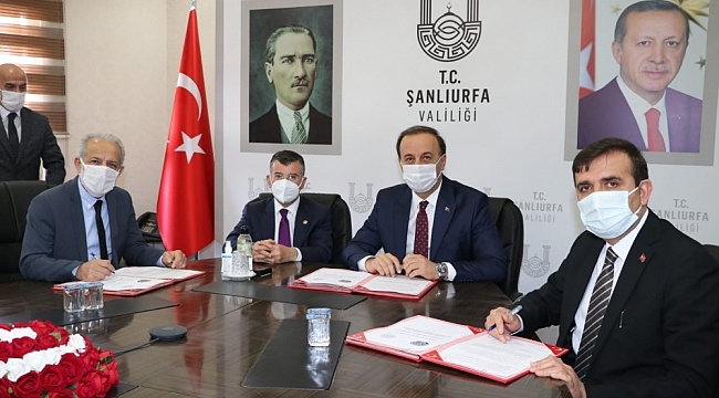 Harran Üniversitesi ile Milli Eğitim Müdürlüğü arasında protokol imzalandı