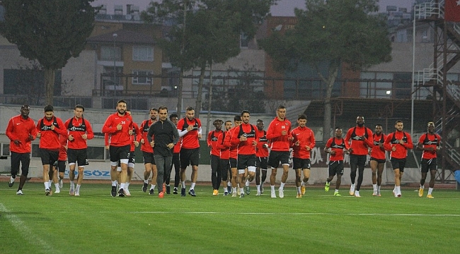 Hatayspor, A. Alanyaspor maçının hazırlıklarına başladı