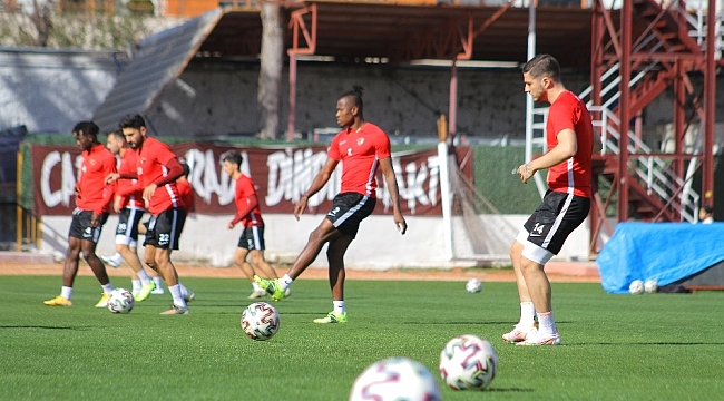 Hatayspor, Alanyaspor maçının hazırlıklarını tamamladı