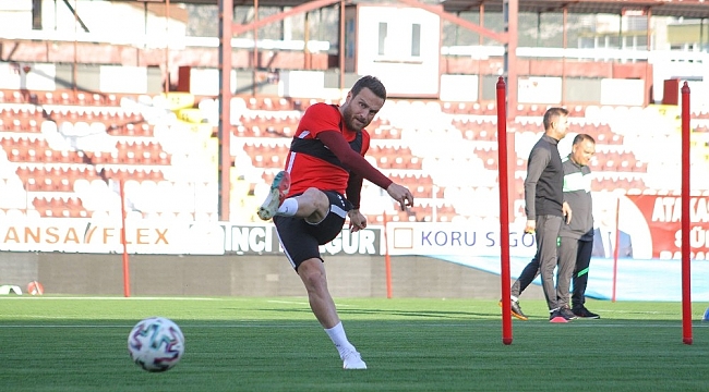 Hatayspor, BB Erzurumspor maçının hazırlıklarına başladı
