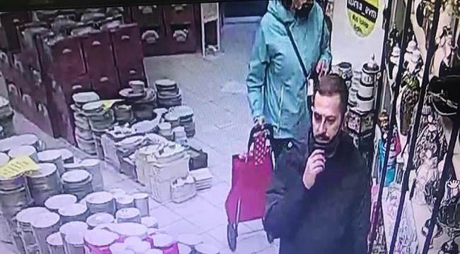 Hırsızlık anı anbean kameralarda