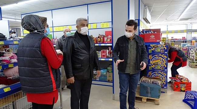 Hisarcık'ta sokağa çıkma yasağında eş zamanlı genel denetim
