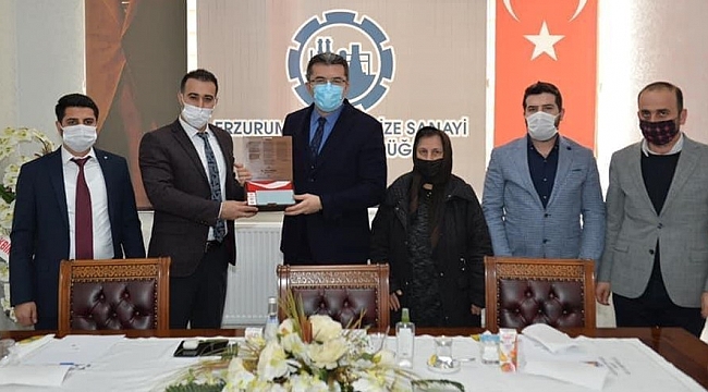 HKMO Bölge Başkanı Yıldırım: "Vali Memiş Erzurum için bir şanstır, çalışmalarını takdirle izliyoruz.