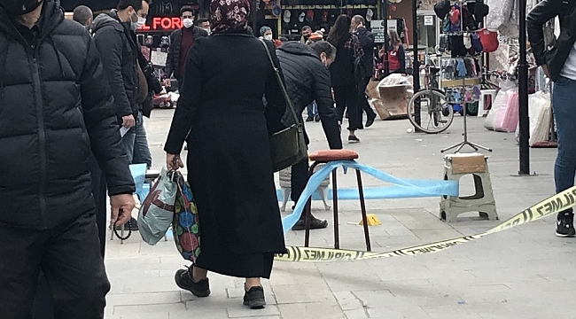Iğdır'da cadde ortasında bıçaklı kavga