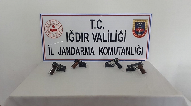 Iğdır'da silah kaçakçılığı: 2 tutuklama