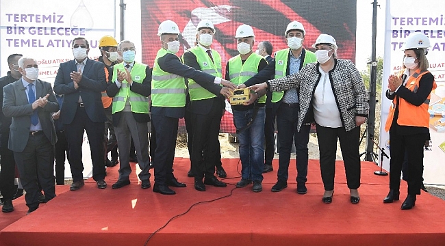 İmamoğlu Atıksu Arıtma Tesisinin temeli atıldı