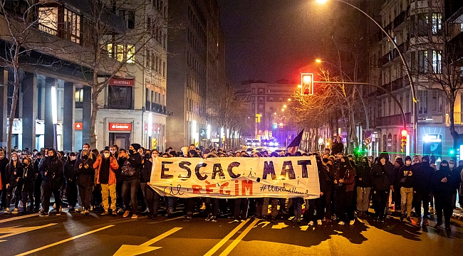 İspanya'da rapçi Hasel protestoları 6'ıncı gününde