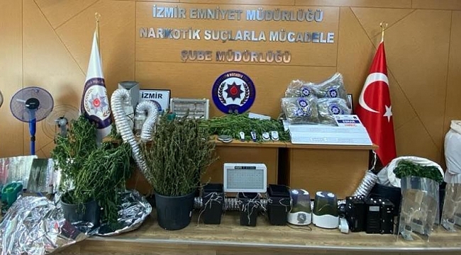 İzmir'de son bir haftada uyuşturucudan 26 tutuklama