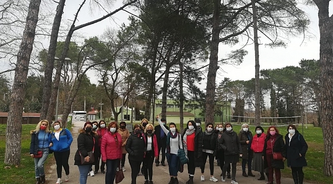 İzmitli kadınlar, doğa ile iç içe bir gün yaşadı