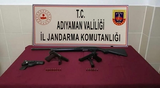 Jandarma silah ele geçirdi