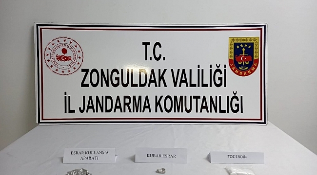 Jandarmadan uyuşturucu operasyonu: 2 gözaltı