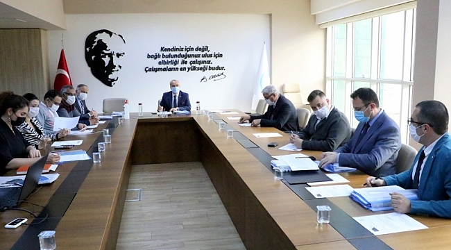 Jeopark Belediyeler Birliği encümeni toplandı