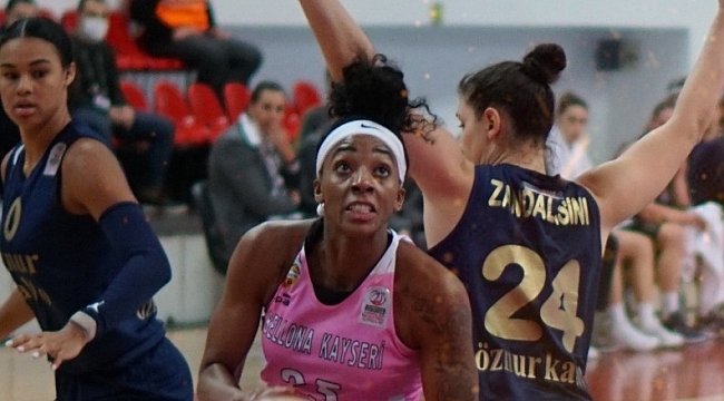 Kadınlar Basketbol Süper Ligi: Bellona Kayseri Basketbol: 50 - Öznur Kablo Fenerbahçe: 71