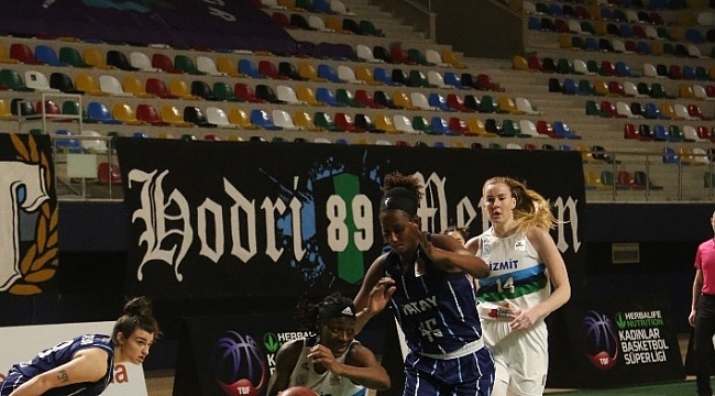 Kadınlar Basketbol Süper Ligi: İzmit Belediyespor: 96 - Hatay BŞB: 97