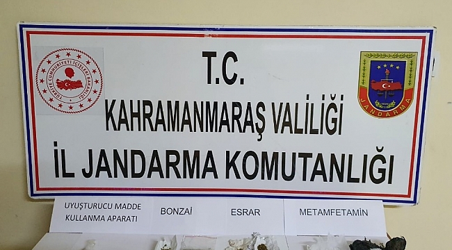 Kahramanmaraş'ta uyuşturucuya 8 gözaltı