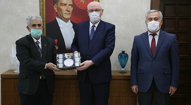 Kahveciler Odası'ndan Başkan Kurt'a teşekkür ziyareti