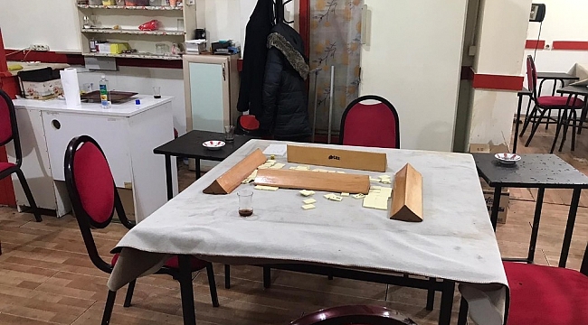 Kahvehanede oyun oynarken yakalandılar, 34 bin lira ceza yediler