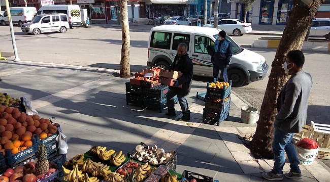 Kaldırım işgalleri denetleniyor